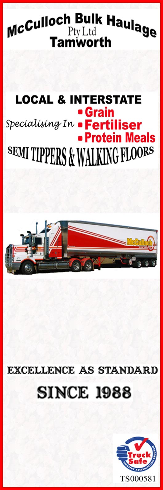 McCulloch Bulk Haulage Pty Ltd