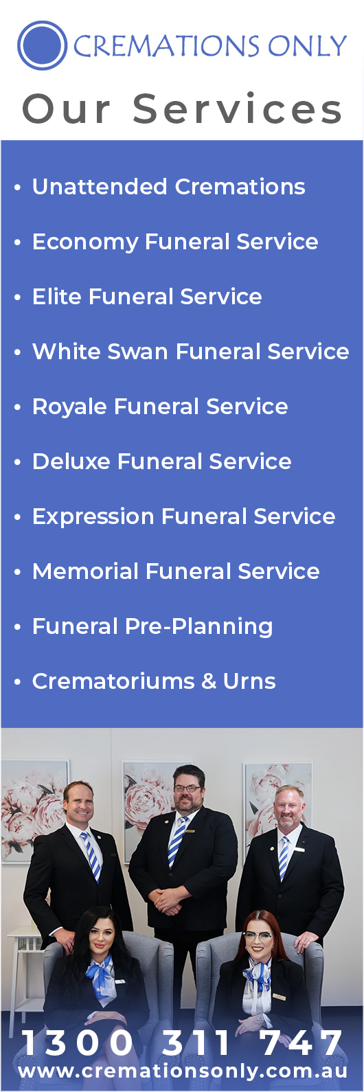 Cremations Only - Gold Coast