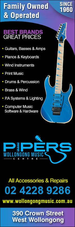 Pipers Wollongong Music Centre