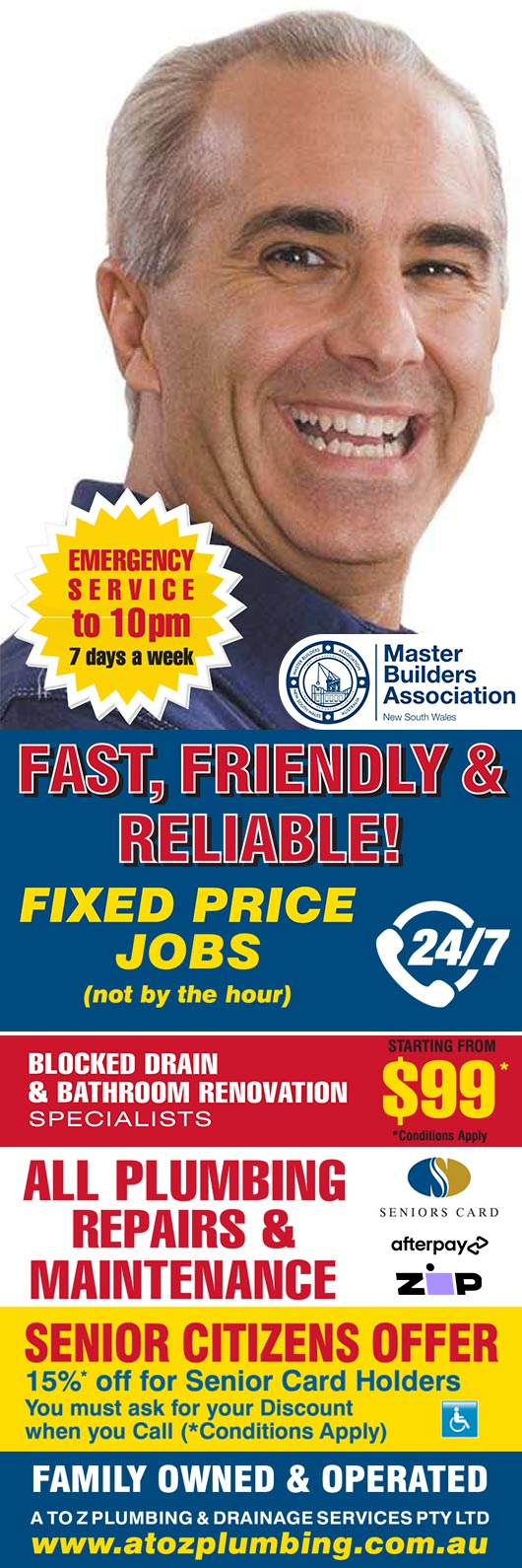 A to Z Plumbing & Drainage Services