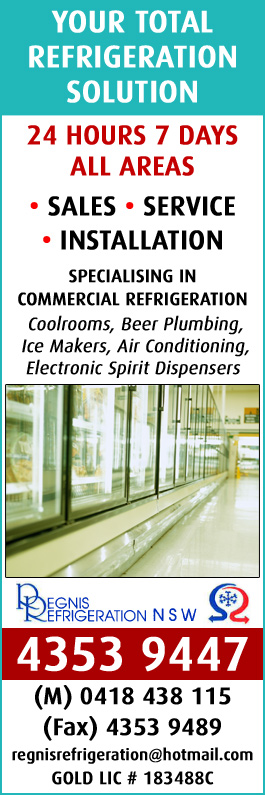 Regnis Refrigeration NSW