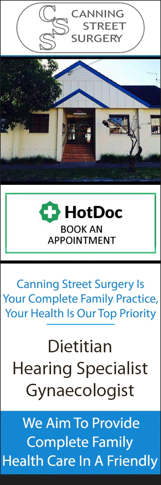 Canning Street Surgery
