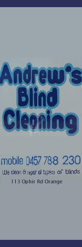 Andrew's Blind Cleaning