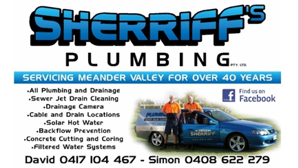 Sherriff's Plumbing Pty Ltd Hero Image