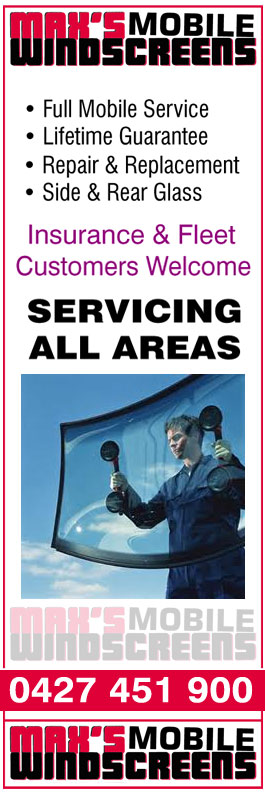 Max's Mobile Windscreens