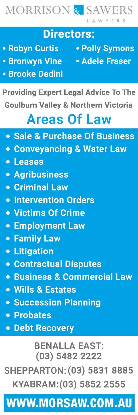 Morrison & Sawers Lawyers