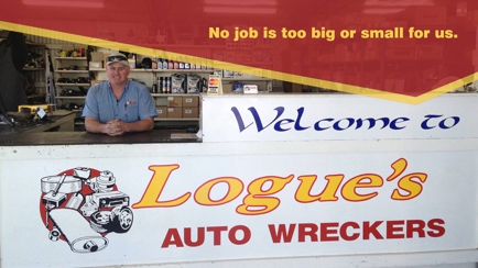 Logue's Auto Wreckers Hero Image