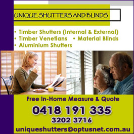Unique Shutters And Blinds
