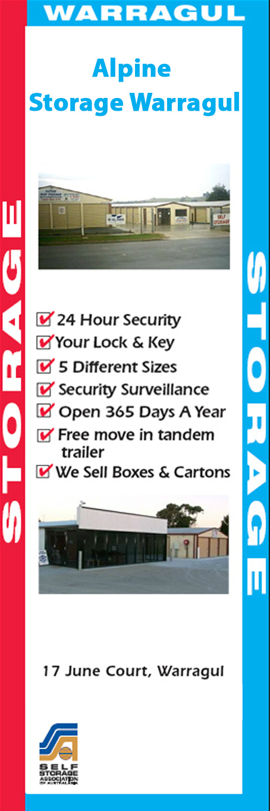 Alpine Storage Warragul