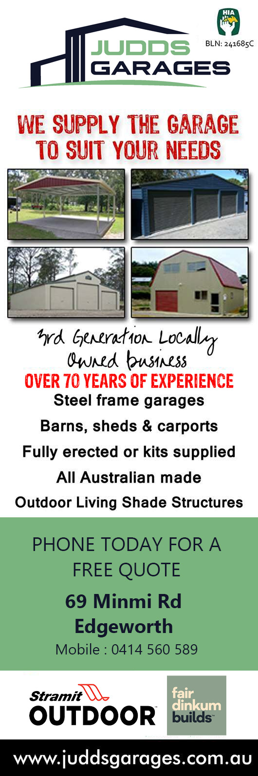 Judds Garages
