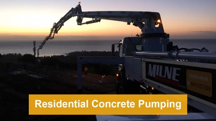 Milne Concrete Pumping Hero Image