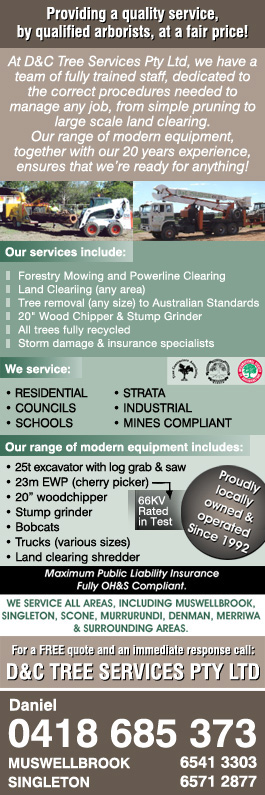 D&C TREE SERVICES P/L