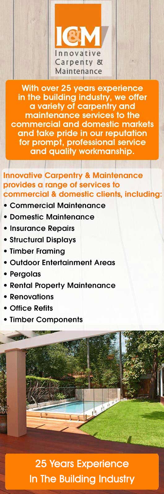 Innovative Carpentry & Maintenance