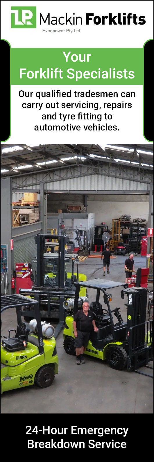 L & P Mackin Forklifts