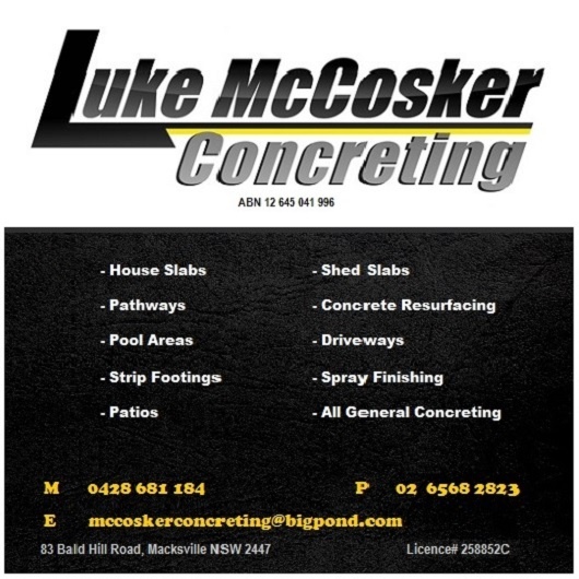 Luke McCosker Concreting