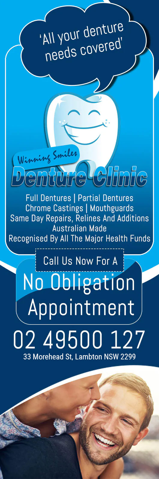Winning Smiles Denture Clinic Lambton