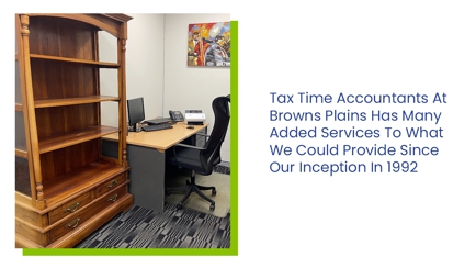Tax Time Accountants Hero Image