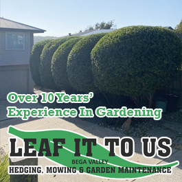 Leaf It To Us - Hedging, Mowing And Garden Maintenance