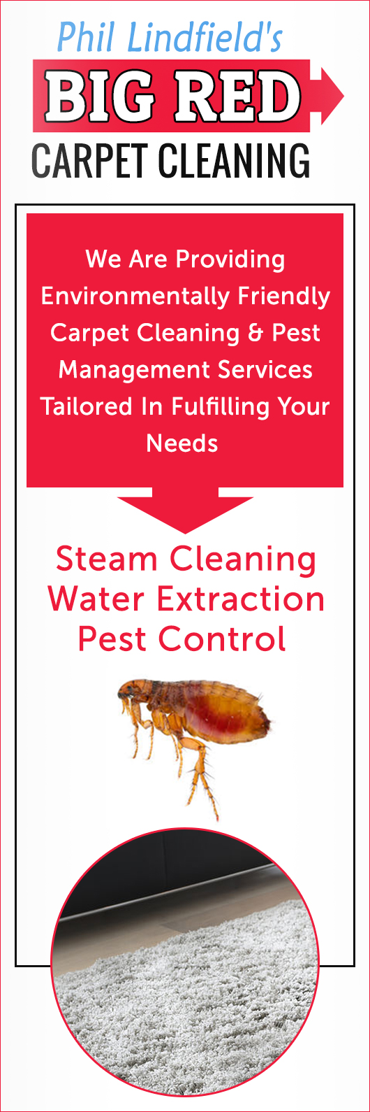 Phil Lindfield's Big Red Carpet Cleaning