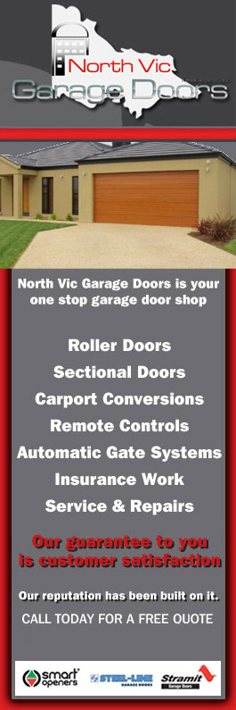 North VIC Garage Doors