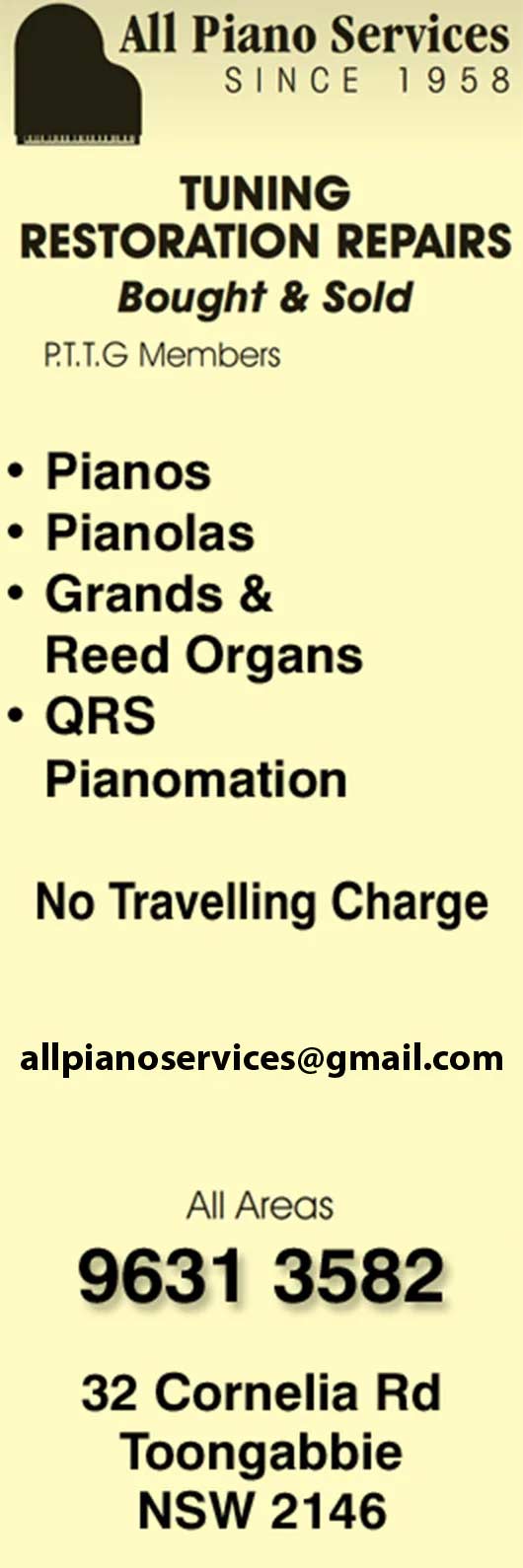 All Piano Services
