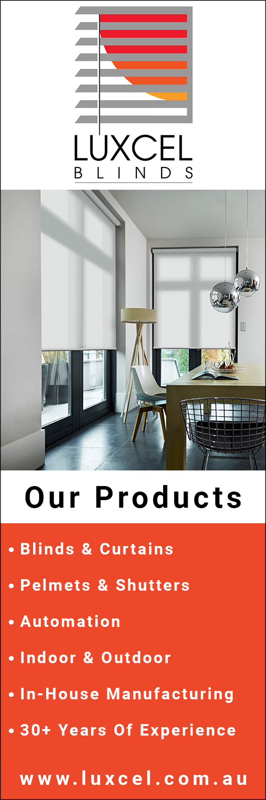 Luxcel Blinds