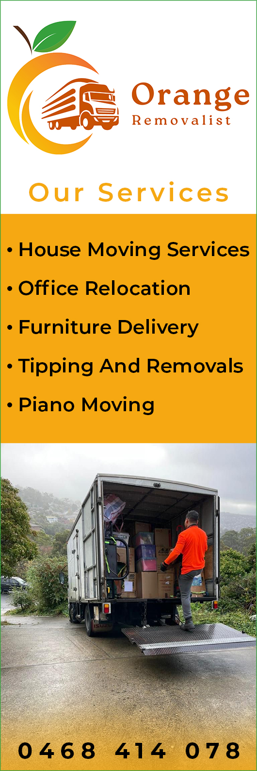 Orange Removalists
