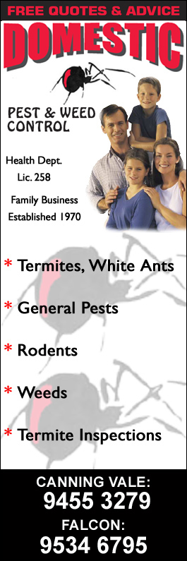 Domestic Pest & Weed Control