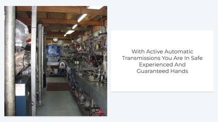 Active Automatic Transmissions PL Hero Image