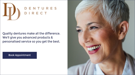 Dentures Direct Hero Image