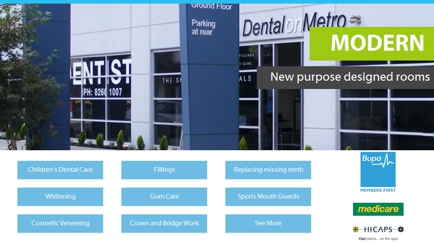 Metro Dental Care Hero Image