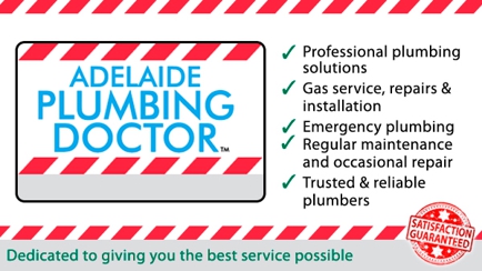 Adelaide Plumbing Doctor Hero Image
