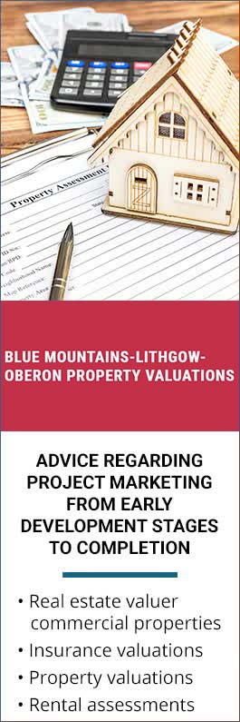 Blue Mountains- Lithgow - Oberon Property Valuations