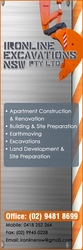 Ironline Excavations NSW Pty Ltd
