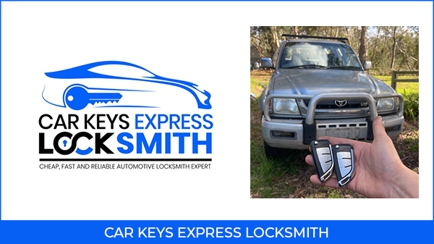 Car Keys Express Locksmith Hero Image