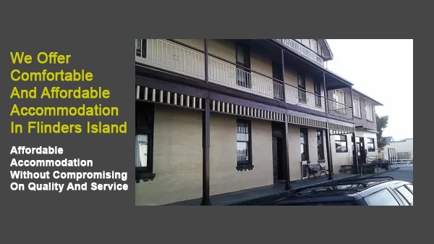 Flinders Island Interstate Hotel Hero Image