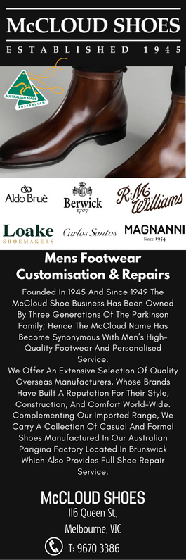 McCloud Shoes (Melb) Pty Ltd