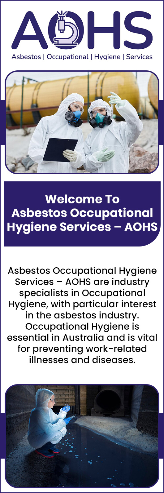 Asbestos Occupational Hygiene Services - AOHS