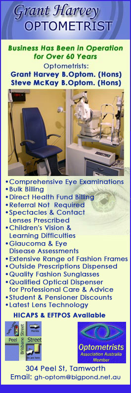 Grant Harvey Optometrist