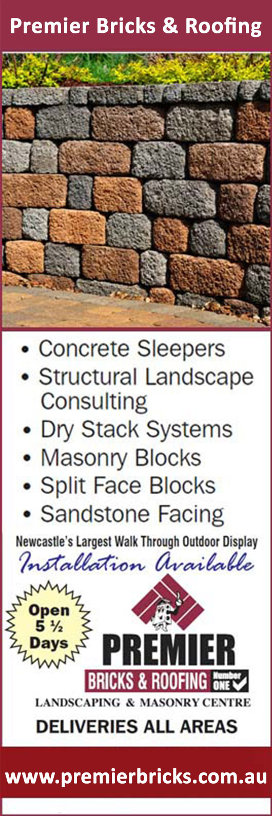 Premier Bricks, Blocks & Pavers