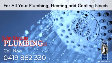 John Stevens Plumbing Pty Ltd Hero Image