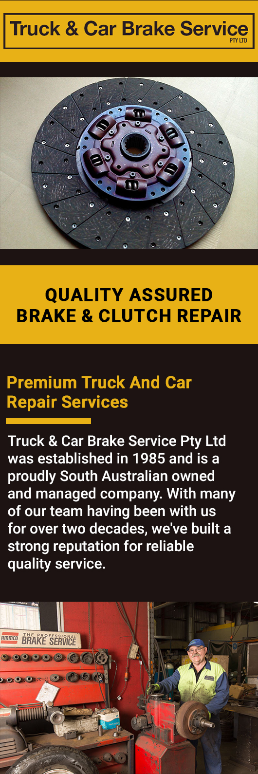 Truck & Car Brake Service Pty Ltd