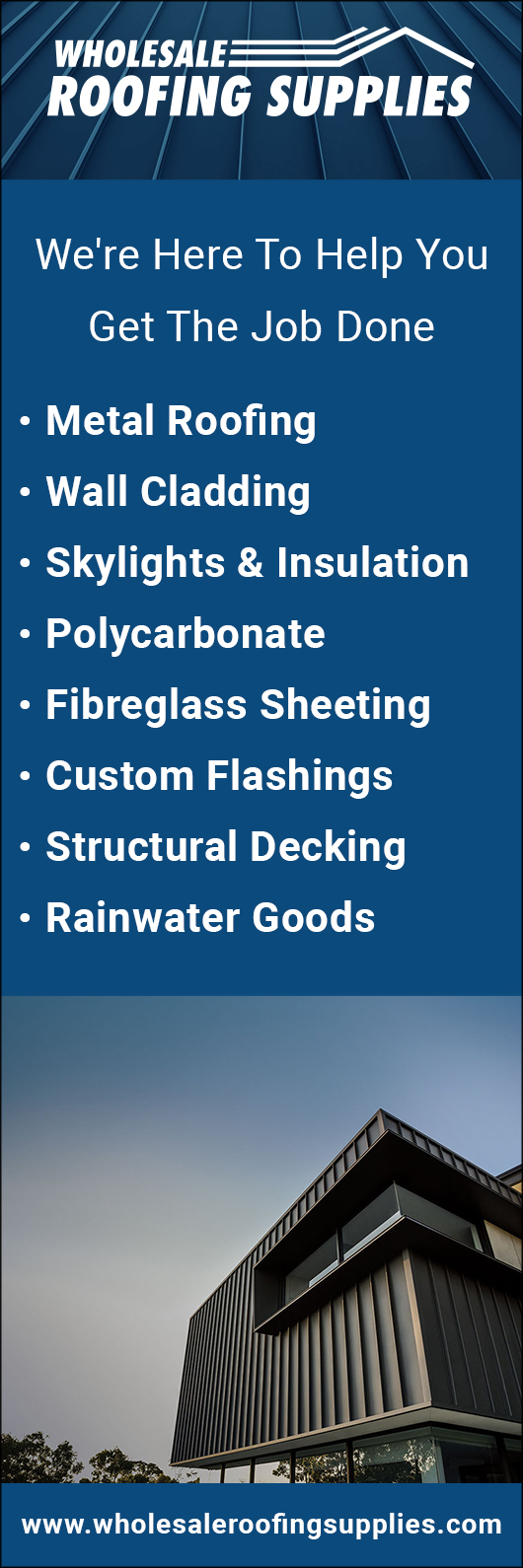 Wholesale Roofing Supplies