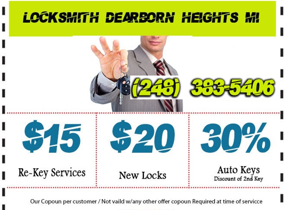 Locksmith Dearborn Heights MI - Dearborn Heights, MI