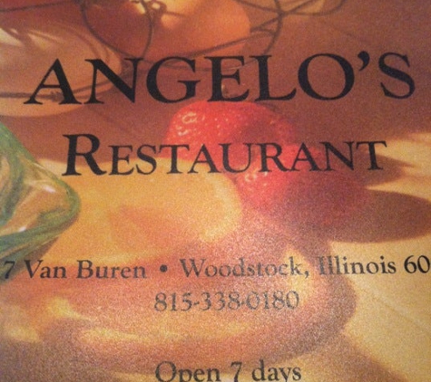 Angelo's Family Restaurant - Woodstock, IL