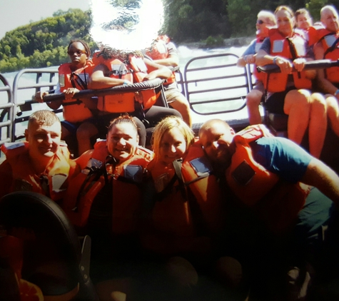 Niagara Jet Adventures - Youngstown, NY. Cpt Eric had us soaked :)