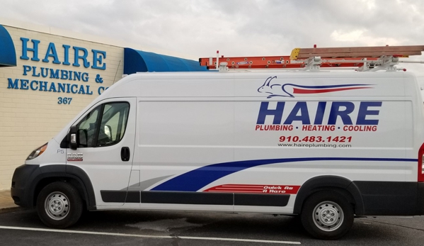 Haire Plumbing & Mechanical Co, Inc. - Fayetteville, NC. Our newest addition! A new plumbing service technician van!