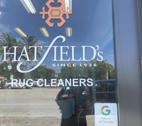 Hatfield's - West Palm Beach, FL. Carpet Cleaning & Repair since 1926