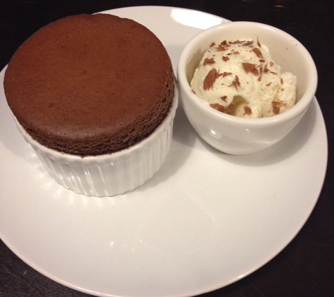 Dodici Desserts - Pasadena, CA. Chocolate soufflé. It smells so good.