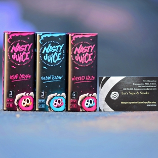 Let's Vape & Smoke Shop KC - Kansas City, MO. All Nasty Juice flavors boasts a superior taste profile without having an overpowering cooling aftertaste.